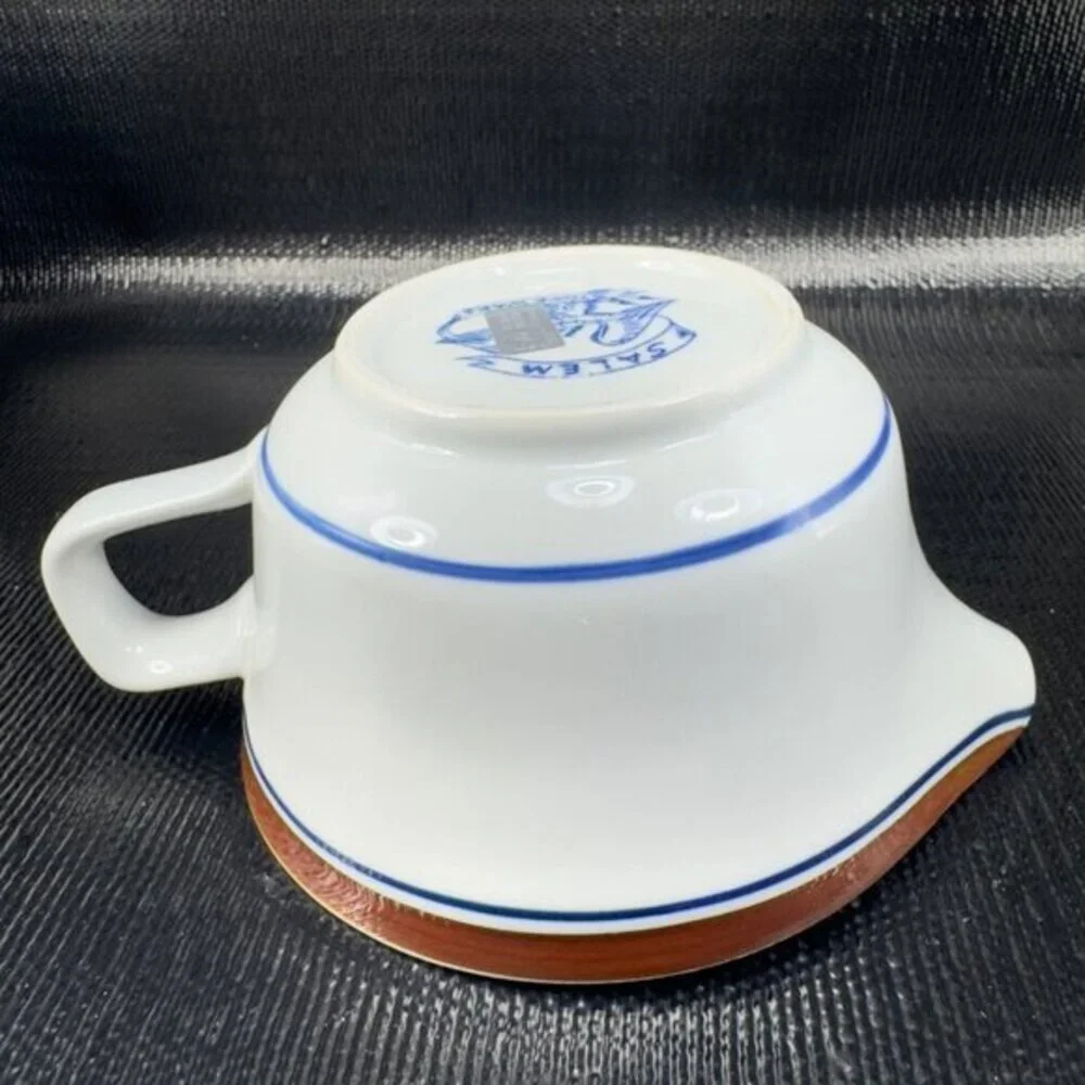 Salem Stoneware Georgetown Gravy Boat Sauce Dish American Country‎ Farmhouse VTG
